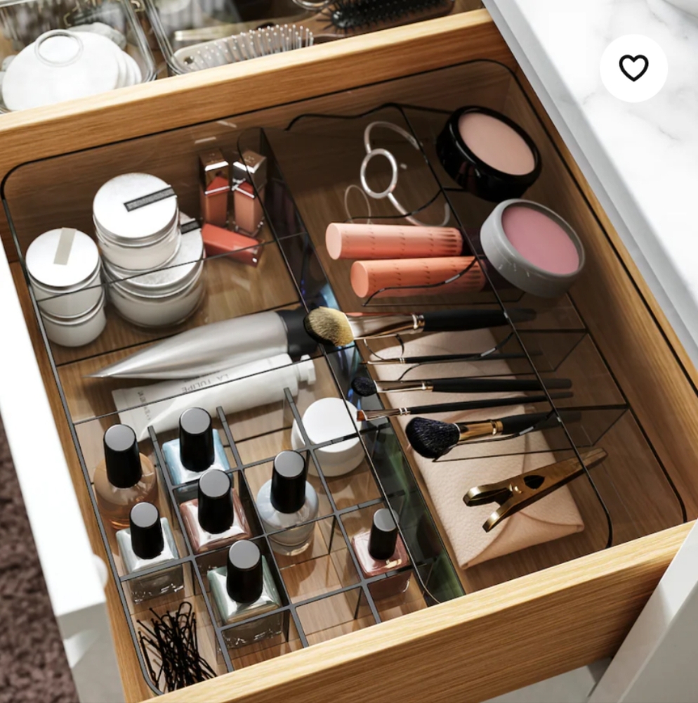 IKEA VISSLAÅN Drawer Organizer with Compartments